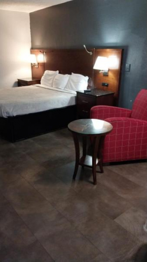King Bed Hotel Room 215